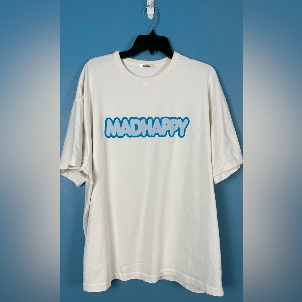 MADHAPPY BUBBLEGUM CREWNECK HEAVYWEIGHT TEE SIZE XL